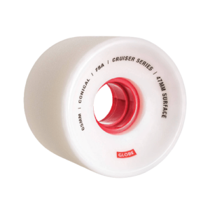 GLOBE WHEELS CONICAL CRUISER WHITE/RED