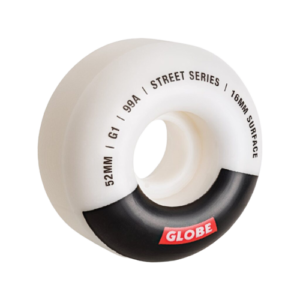 GLOBE WHEELS G1 STREET WHITE/BLACK/BAR