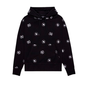 PUBLIC ENEMY X ELEMENT POLKA HOODIE	BLACK