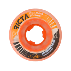 ASTA SPEEDRINGS CLEAR ORANGE SLIM 95A RICTA WHEELS