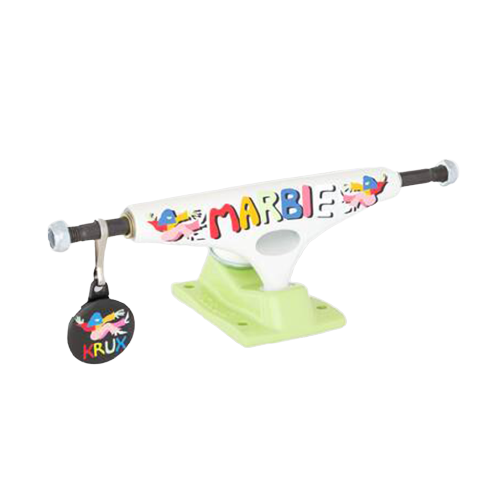 Trucks Krux K5 Poli DLK 8" - Neufs, Raw, Pour Skateboard