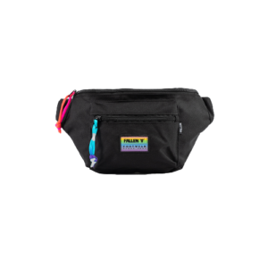 FALLEN DUSTY WAISTBAG	BLACK / RAINBOW