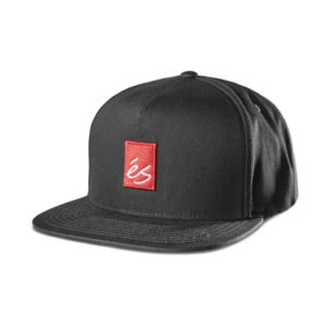 éS MAINBLOCK SNAPBACK HAT BLACK