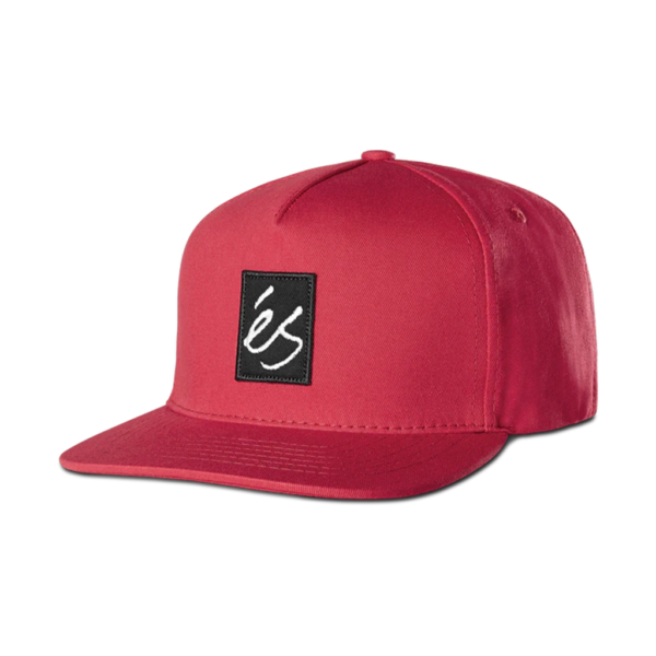 éS MAINBLOCK SNAPBACK	RED