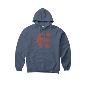 ETNIES CLASSIC ICON HOODIE	NAVY/NAVY/RED