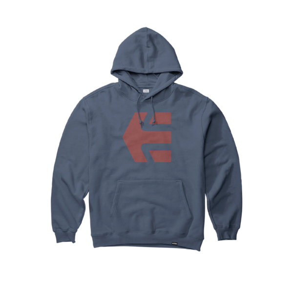 ETNIES CLASSIC ICON HOODIE	NAVY/NAVY/RED