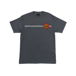 SANTA CRUZ CLASSIC DOT T-SHIRT CHAR HTHR