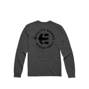ETNIES SINCE 1986 L/S	CHARCOAL/HEATHER - Imagen 2