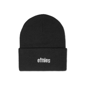 ETNIES STENCIL BEANIE	BLACK