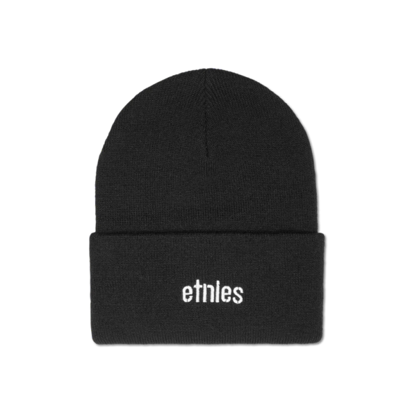 ETNIES STENCIL BEANIE	BLACK