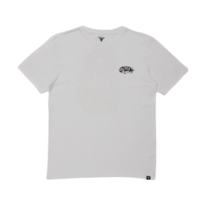 FALLEN SKELETON TEE	WHITE / RASTA (TOMMY SANDOVAL)