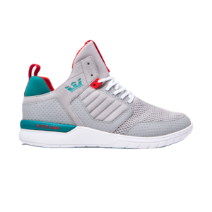SUPRA METHOD LT GREY/TEAL/WHITE