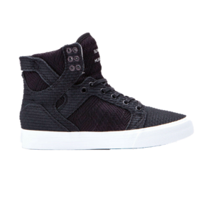 SUPRA  SKYTOP BLACK/WHITE/LT GREY
