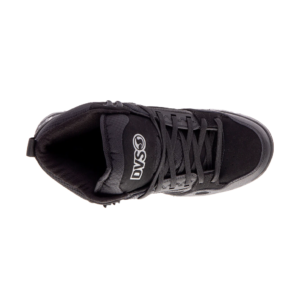 DVS COMANCHE BOOT 	BLACK REFLECTIVE CHARCOAL LEATHER - Imagen 3