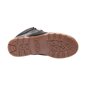 DVS COMANCHE BOOT 	BLACK REFLECTIVE CHARCOAL LEATHER - Imagen 2