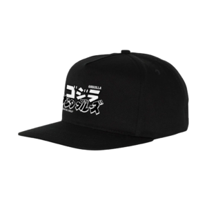 SANTA CRUZ X GODZILLA SNAPBACK MID BLACK