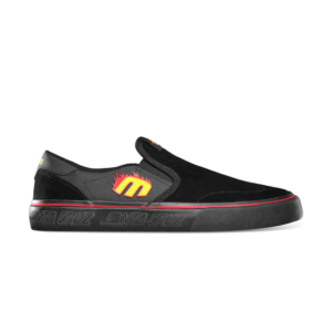 ETNIES LO-CUT SLIP X SANTA CRUZ	BLACK