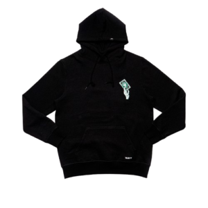 FALLEN DEATH'S EMBRACE HOODIE BLACK/GREEN