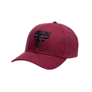 FALLEN INSIGNIA HAT CURVE CRIMSON/BLACK