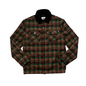 FALLEN LAMB JACKET BROWN/GREEN