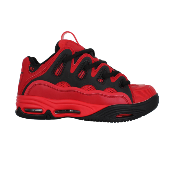 OSIRIS D3 2002 RED/BLACK/RED