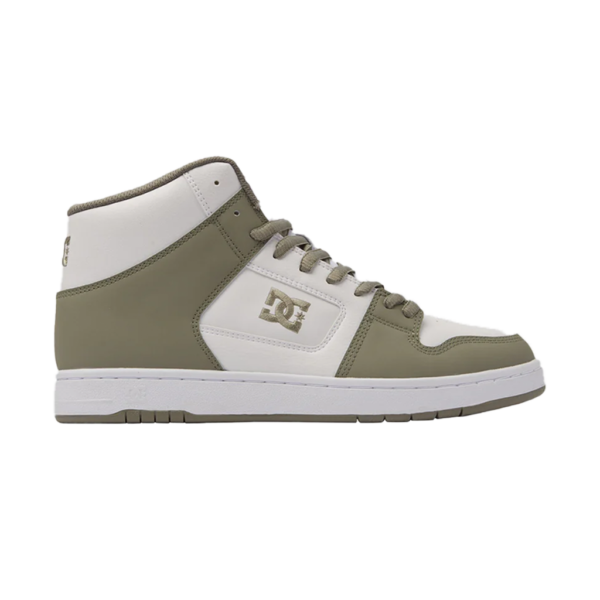 DC SHOES MANTECA 4 HI	WHITE/OLIVE