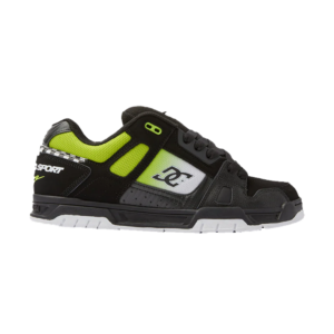 DC SHOES STAG SE	BLACK/GREEN/WHITE