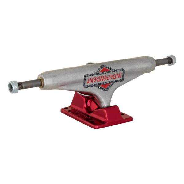 TRUCKS STAGE 11 FORGED HOLLOW CHAIN BREAKER SILVER ANO RED STANDARD INDEPENDENT