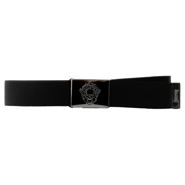 CREATURE BONEHEAD FLAME WEB BELT BLACK