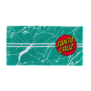 SANTA CRUZ CLASSIC DOT TOWEL TEAL MARBLE
