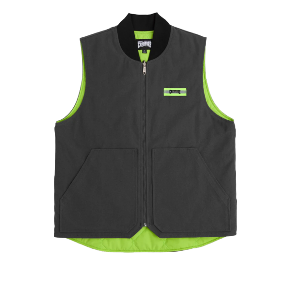 CREATURE CRETE-TURE DIY VEST WORK TOP ASPHALT/NEON GREEN