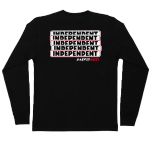 INDEPENDENT FN HOT BAR STACK L/S T-SHIRT BLACK - Imagen 2
