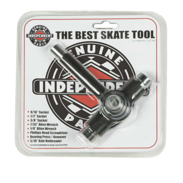 GENUINE PARTS BEST SKATE TOOL STANDARD BLACK EACH INDEPENDENT