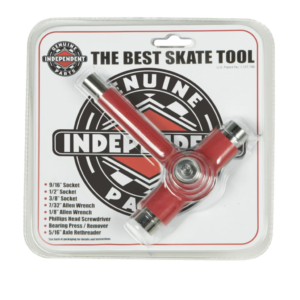GENUINE PARTS BEST SKATE TOOL STANDARD RED EACH INDEPENDENT