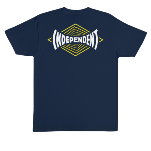 INDEPENDENT VERTIGO SPAN S/S HEAVYWEIGHT T-SHIRT NAVY - Imagen 2