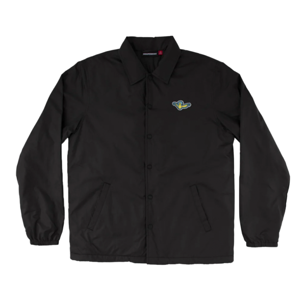 INDEPENDENT GONZ HANGER WINDBREAKER L/S JACKET BLACK
