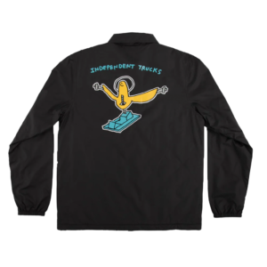 INDEPENDENT GONZ HANGER WINDBREAKER L/S JACKET BLACK - Imagen 2