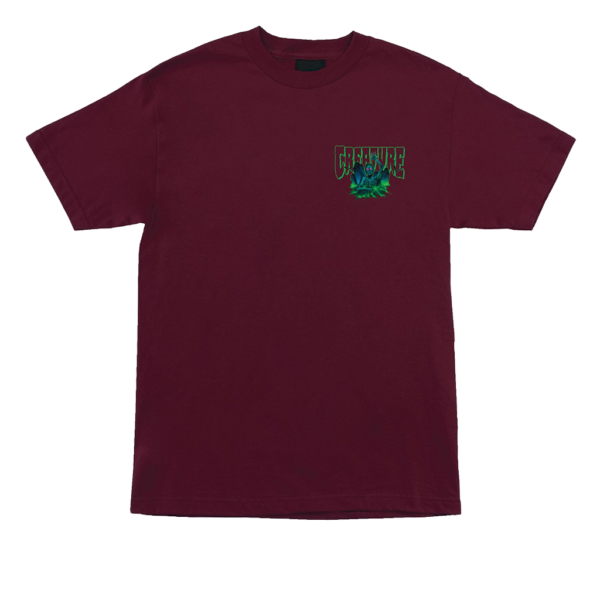 CREATURE HELLBOUND S/S HEAVYWEIGHT T-SHIRT MAROON