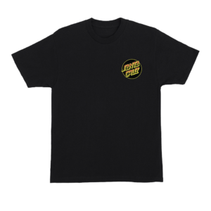 SANTA CRUZ KENDALL WOLF DOT S/S HEAVYWEIGHT T-SHIRT BLACK