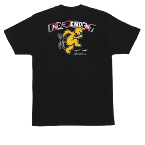 INDEPENDENT LANCE MOUNTAIN RANSOM S/S HEAVYWEIGHT T-SHIRT BLACK - Imagen 2