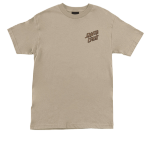 SANTA CRUZ SCREAMING GRIZZLY S/S HEAVYWEIGHT T-SHIRT SAND