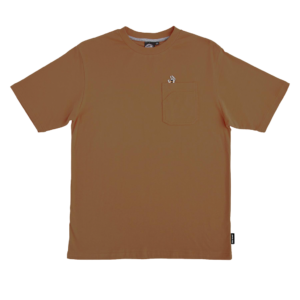 SANTA CRUZ  SCREAMING HAND UTILITY S/S POCKET T-SHIRT CLAY