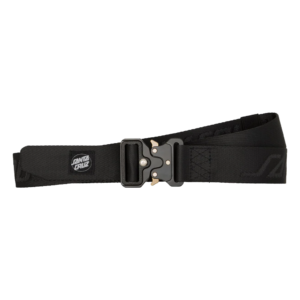 SANTA CRUZ SHACKLE STRIP WEB BELT BLACK