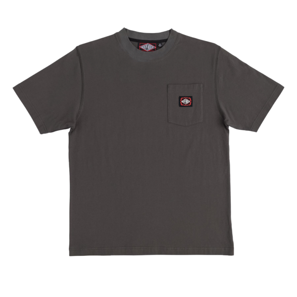INDEPENDENT SUMMIT SCROLL S/S POCKET T-SHIRT CEMENT