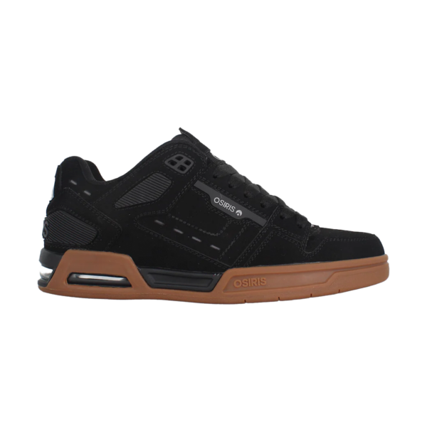 OSIRIS PERIL	BLACK/BLACK/GUM