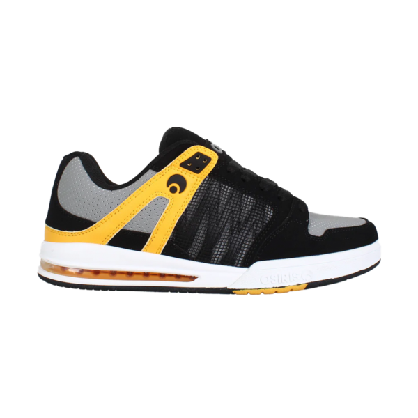 OSIRIS PIXEL	BLACK/CHARCOAL/YELLOW
