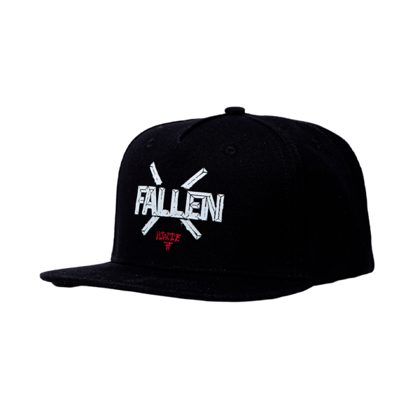 FALLEN CURB CAP	BLACK / WHITE