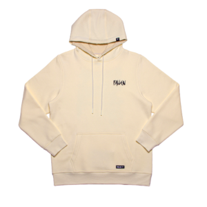 FALLEN PROPAGANDA HOODIE	IVORY / BLACK