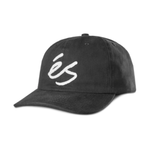 éS SCRIPT APPLIQUE SNAPBACK BLACK