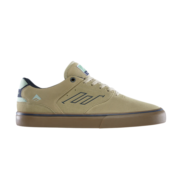 EMERICA THE LOW VULC TAN/BLUE/GREEN